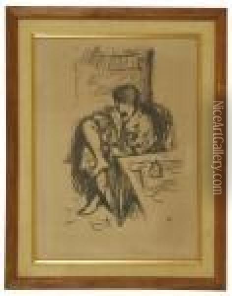 Le Toilette Assise Oil Painting - Pierre Bonnard