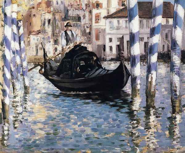 The Grand Canal, Venice I Oil Painting - Edouard Manet