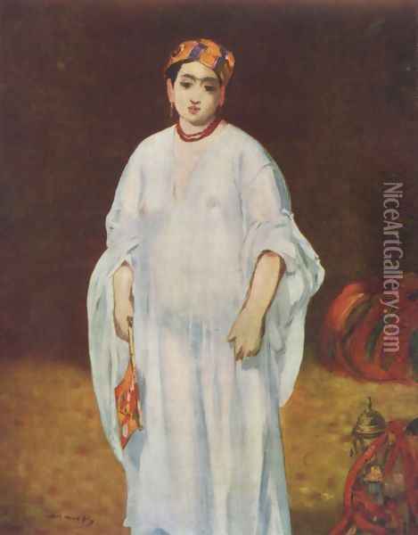La Sultane Oil Painting - Edouard Manet
