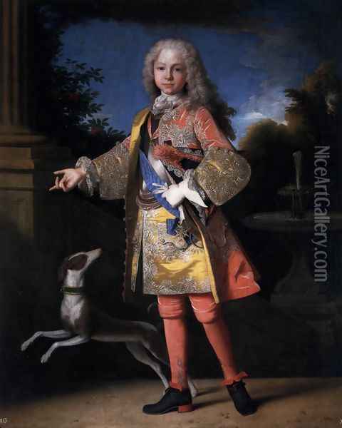Ferdinand VI as Prince Oil Painting - Jean Ranc
