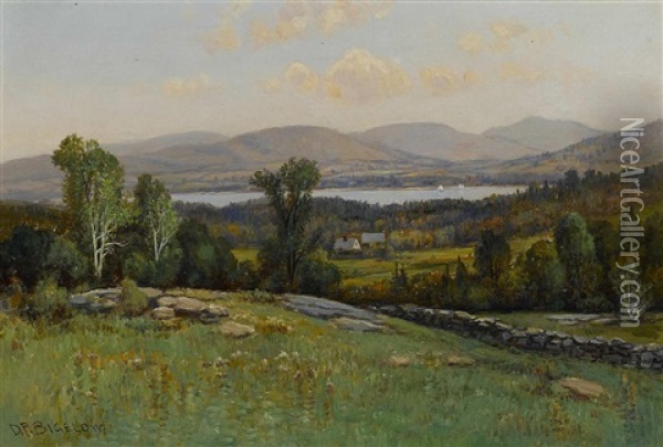 Landscape Oil Painting - Daniel Folger Bigelow