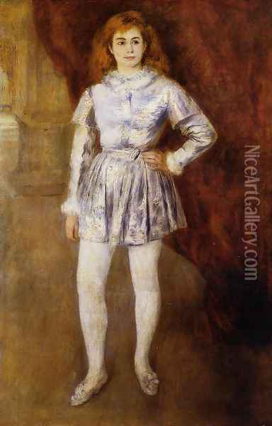 Madame Heriot En Travesti Oil Painting - Pierre Auguste Renoir