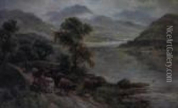 Landscape Oil Painting - William Langley