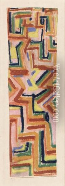 Teppich Oil Painting - Paul Klee