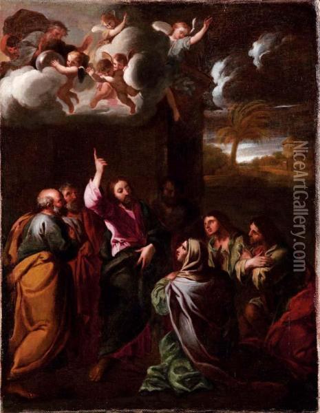 Predica Di Cristo Oil Painting - Luigi Garzi