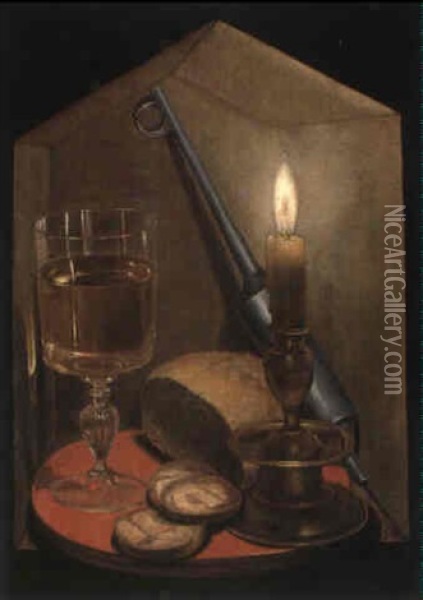 Stilleben Oil Painting - Georg Flegel