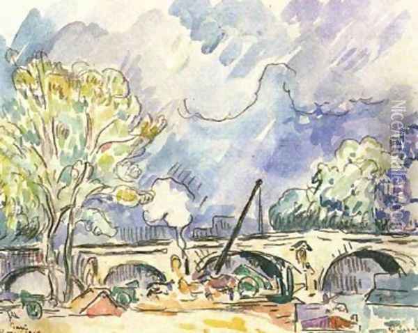 Paris Oil Painting - Paul Signac