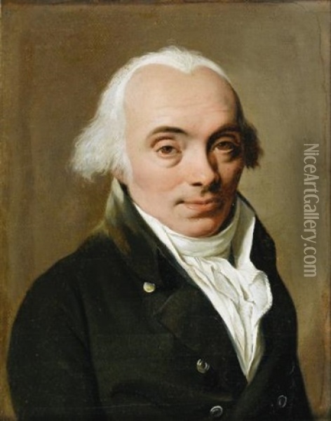 Portrait Presume D'alexandre-marie Lenoir Oil Painting - Louis Leopold Boilly