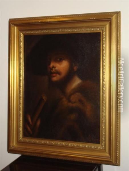Untitled Oil Painting - Rembrandt Van Rijn