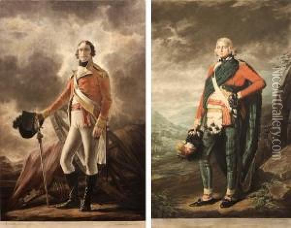 Military Portraits Oil Painting - Henry Macbeth-Raeburn