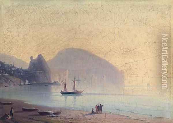Morning mists over Ayu Dag Oil Painting - Ivan Konstantinovich Aivazovsky