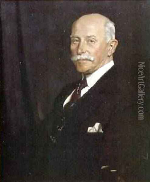 Portrait of Sir John Rutherford Oil Painting - Sir William Newenham Montague Orpen