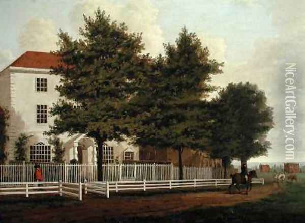 House on a Common 1770-80 Oil Painting - William Marlow