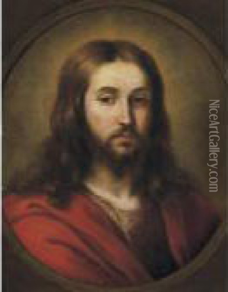 Head Of Christ Oil Painting - Bartolome Esteban Murillo