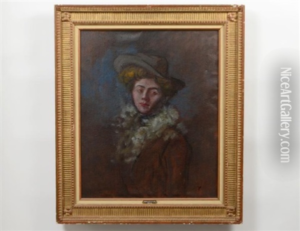 Portrait Of A Young Man Oil Painting - Jean-Louis Forain