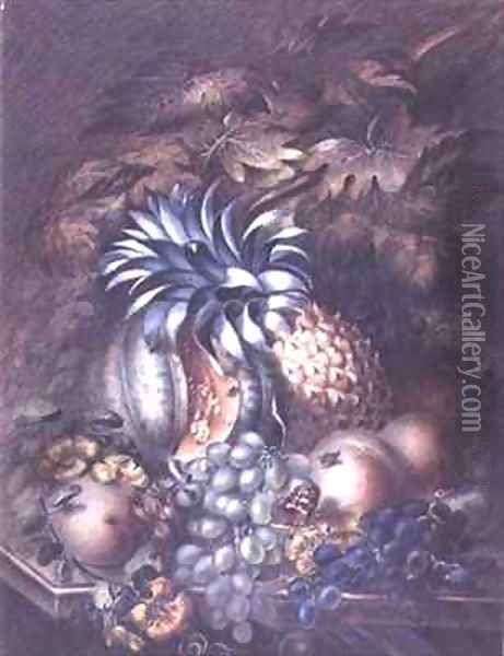 Study of Fruit Oil Painting - Mary Bradley