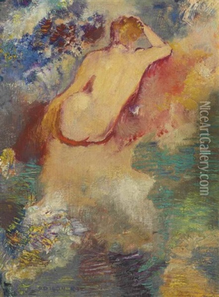 Naissance De Venus Oil Painting - Odilon Redon