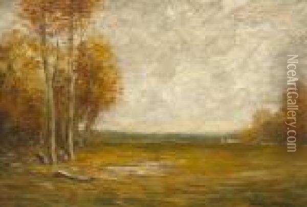 Autumn Oil Painting - John Francis Murphy