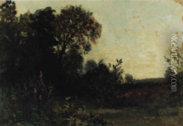 Landschaft Mit Bluhender Wiese Oil Painting - Marie Egner