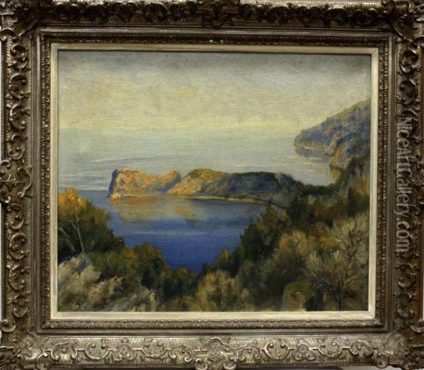 Costa Mallorquina Oil Painting - Joan Fuster Bonnin