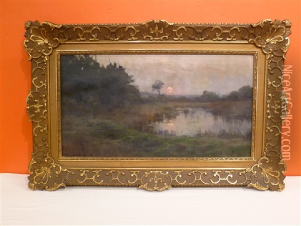 Marais Oil Painting - Emile Van Doren