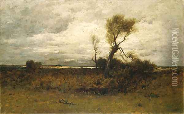 Near the Coast 1885 Oil Painting - Robert Swain Gifford