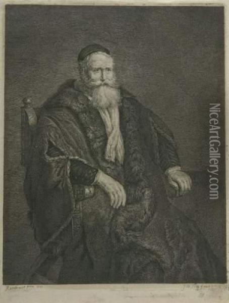 Radierungen Nach Rembrandt Oil Painting - Johannes Pieter De Frey