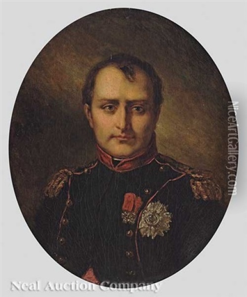 Napoleon I, Emperor Of The French Oil Painting - Antoine Jean (Baron Gros) Gros