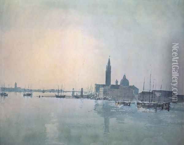 San Giorgio Maggiore in the Morning Oil Painting - Joseph Mallord William Turner