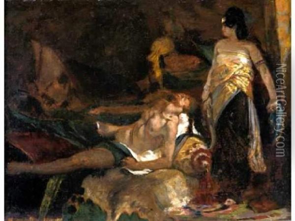 Judith Et Holopherne Oil Painting - Henri Alexandre Georges Regnault