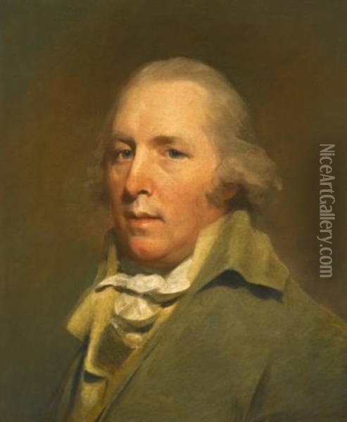 Portrait Of The Reverend John Home Oil Painting - Sir Henry Raeburn
