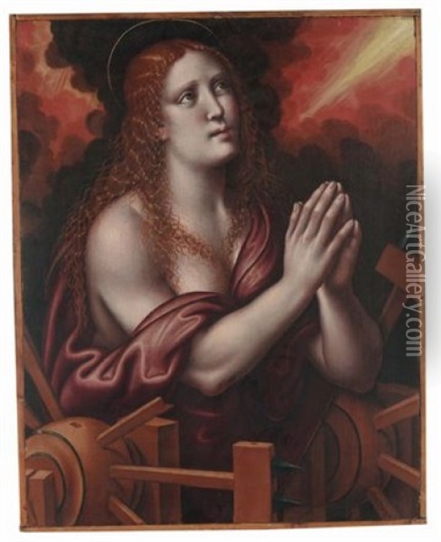 Maddalena Penitente Oil Painting -  Giampietrino