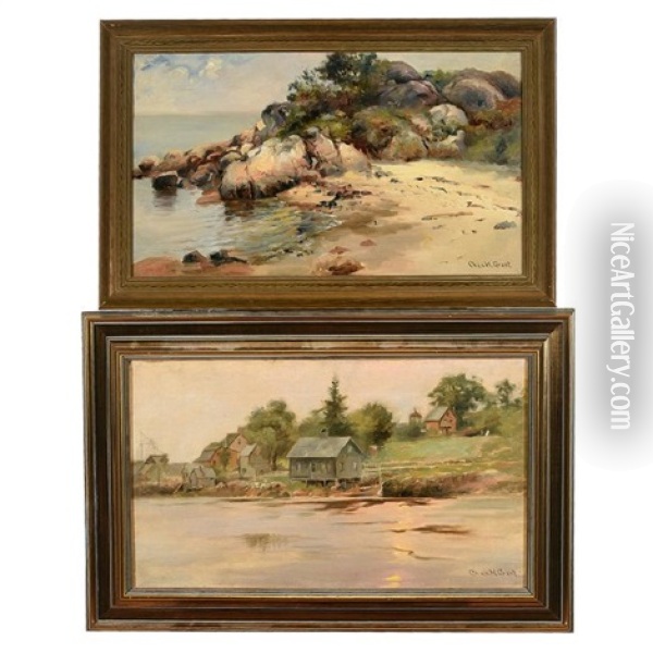 Coastal Shore Scenes Oil Painting - Charles Henry Grant