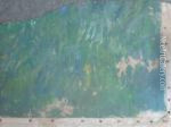 Les Nympheas Oil Painting - Claude Oscar Monet