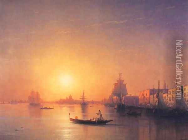 Venice Oil Painting - Ivan Konstantinovich Aivazovsky