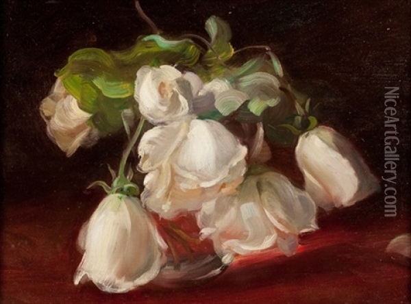 In Bloom Oil Painting - Stuart James Park
