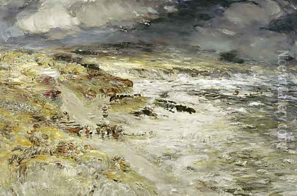 The Storm, 1890 Oil Painting - William McTaggart