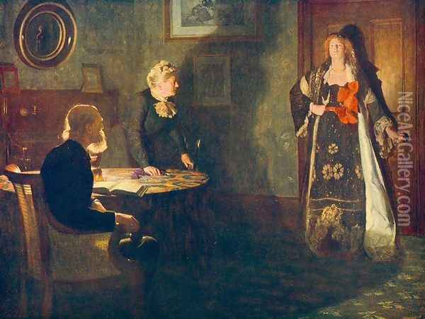 The Prodigal Daughter Oil Painting - John Maler Collier