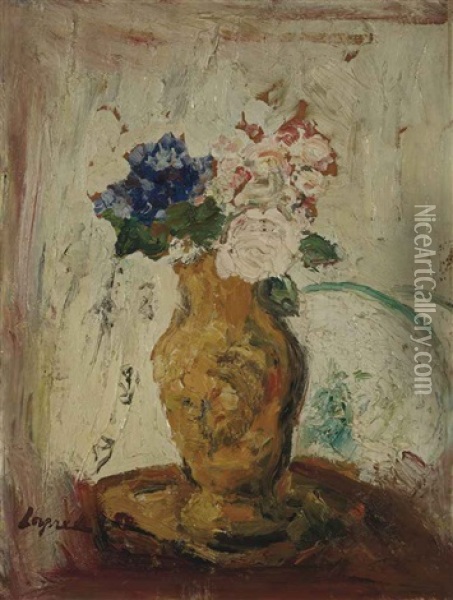 Bouquet De Fleurs Oil Painting - Pierre Laprade