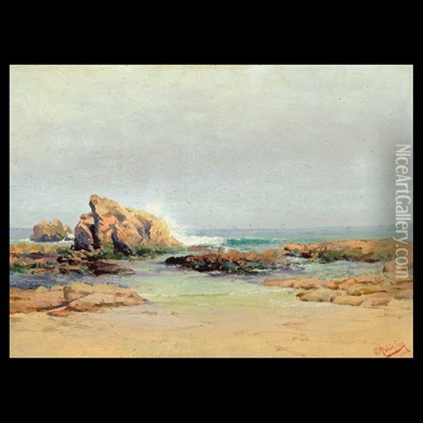 Lands End Golden Gate, San Francisco Oil Painting - Charles Robinson