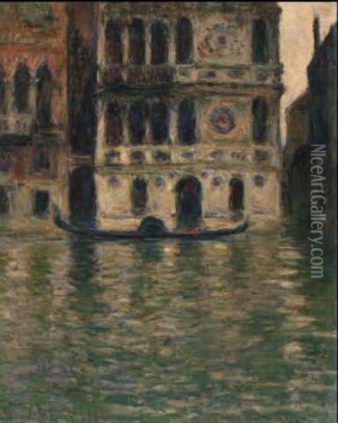 Le Palais Dario, Venise Oil Painting - Claude Monet
