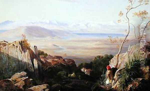 Butrinto Oil Painting - Edward Lear