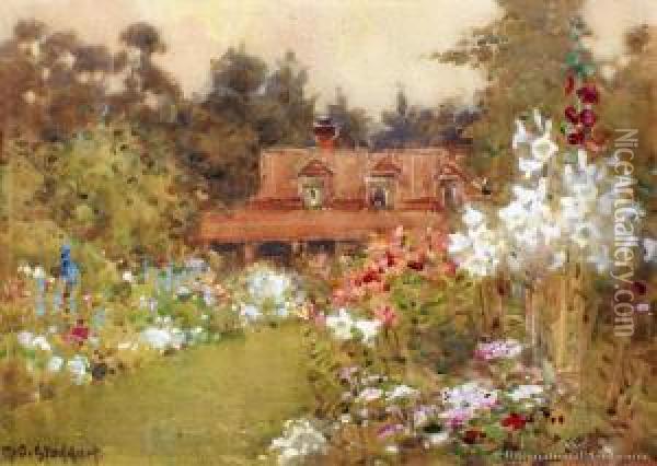 The Oaks Oil Painting - Margaret Olrog Stoddart