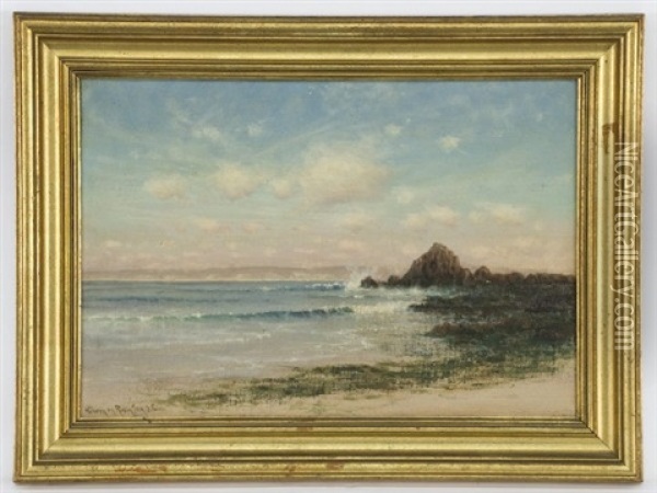 Shore Of Monterey, California Oil Painting - Charles Dorman Robinson