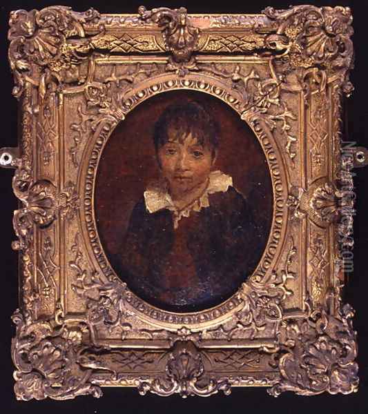 Hartley Coleridge as a Boy, 1806 Oil Painting - Sir David Wilkie