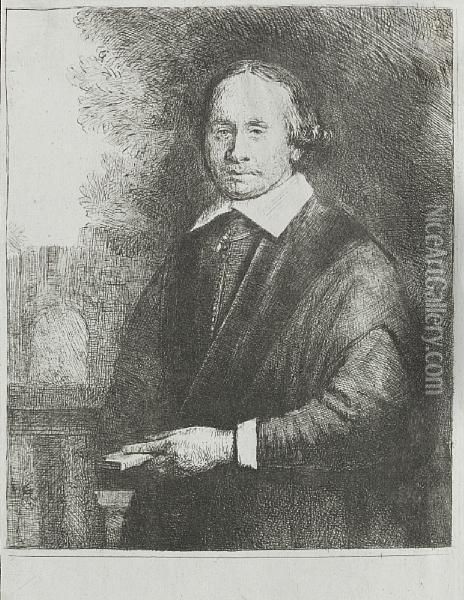 Jan Antonides Von Der Linden Oil Painting - Rembrandt Van Rijn