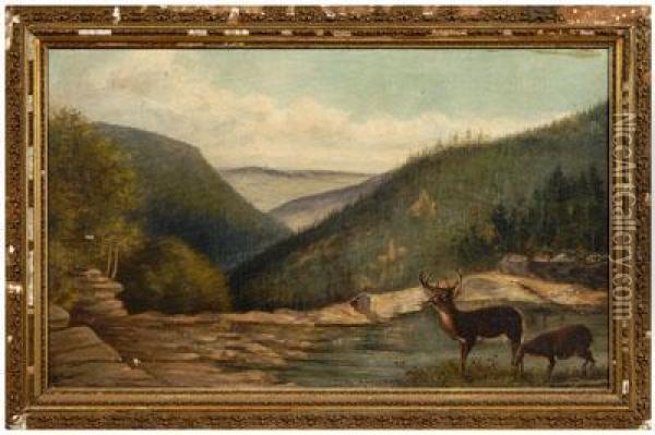 Landscape Oil Painting - Arthur Fitzwilliam Tait