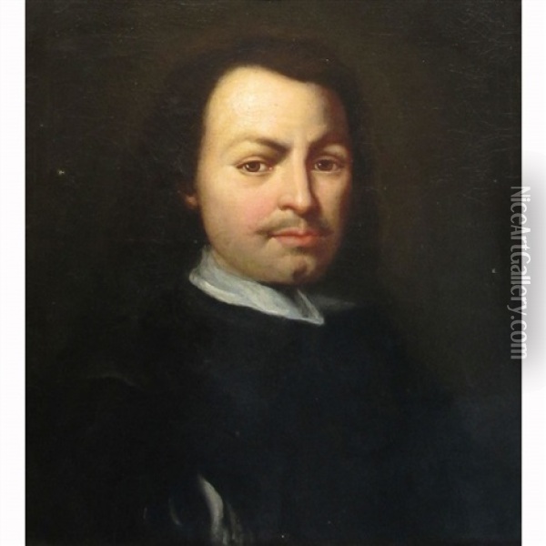 Portrait Of The Artist As A Young Man Oil Painting - Bartolome Esteban Murillo