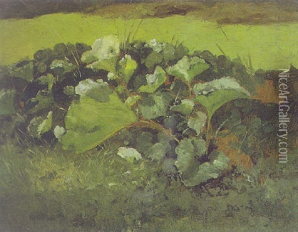 Wiesenboden Oil Painting - Adolf Kaufmann