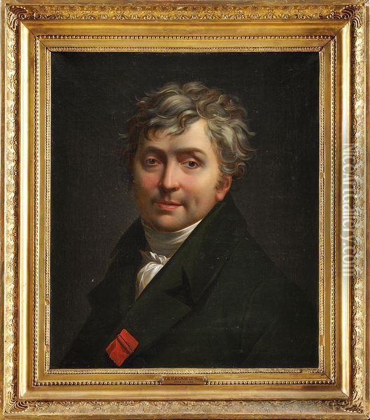 Autoportrait Oil Painting - Jean-Baptiste Regnault